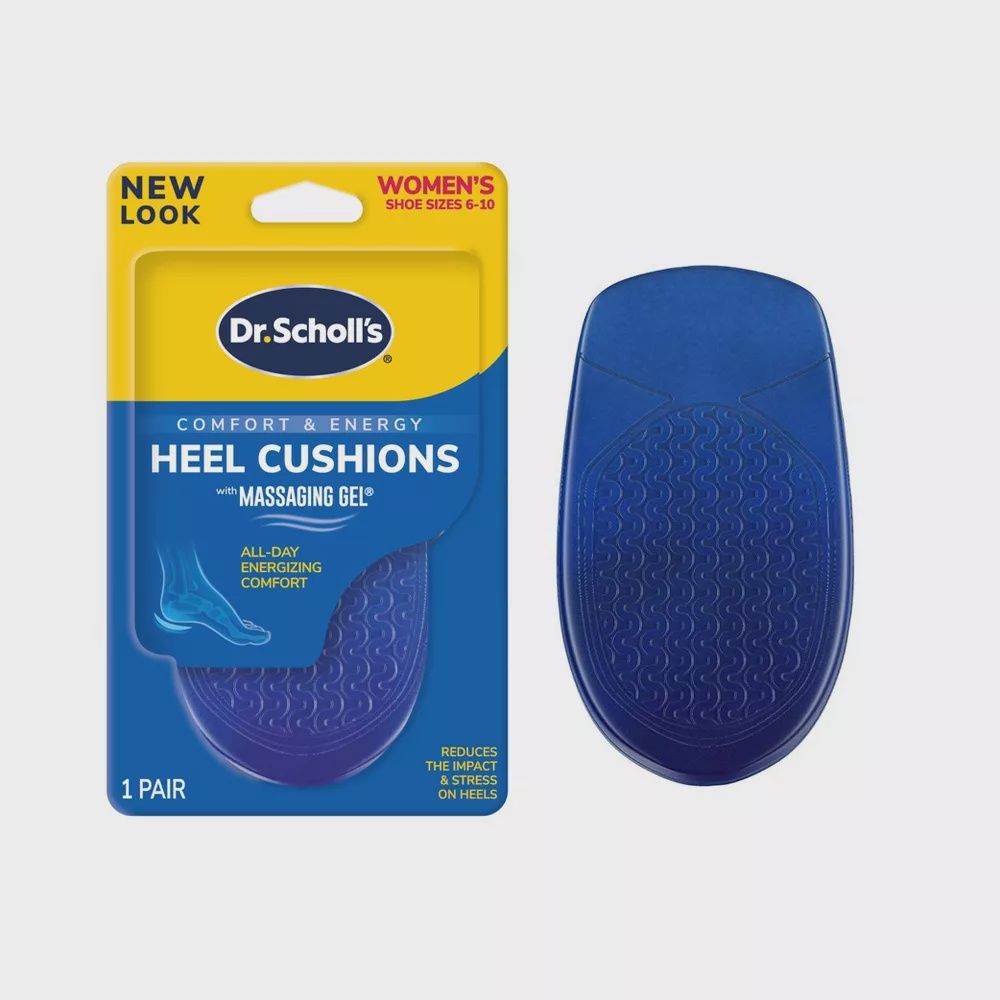 Heel Cushion Massaging Gel, Size: Women size 6-10