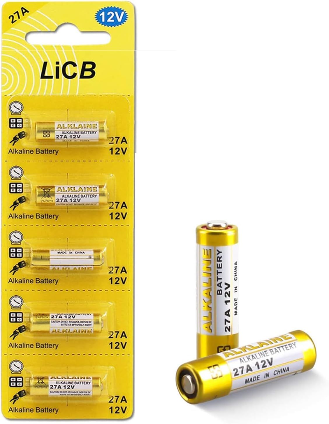 12V A27/27A Alkaline Battery 1pc