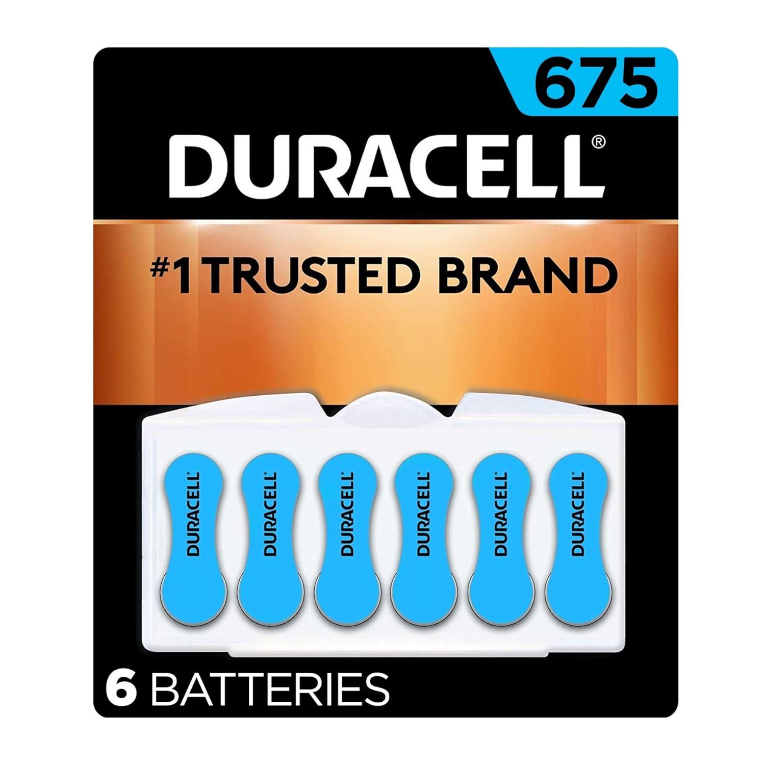 DA675B6 Hearing Aid Batteries