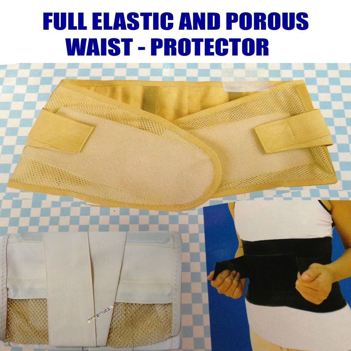 Full Elastic and Porous Waist Protector