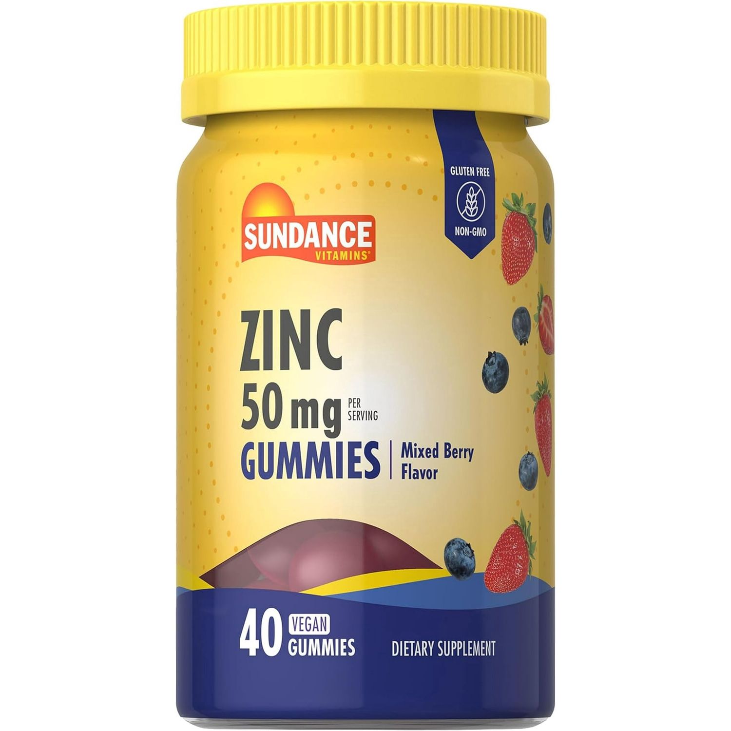 Zinc gummy 50 mg, Size: 50mg 40 Gummies