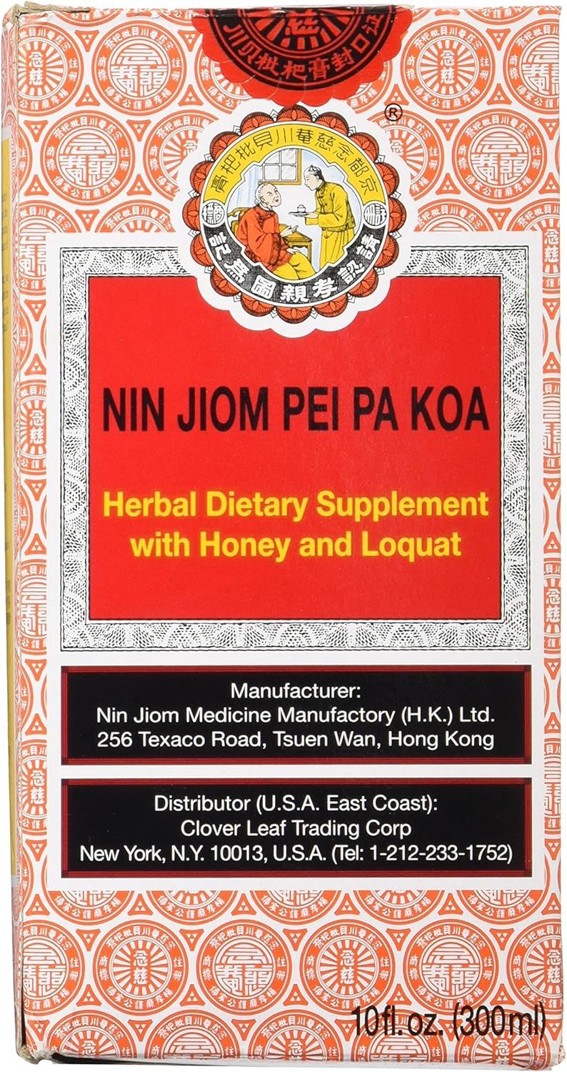 Herbal Dietary Supplement with Honey and Loquat