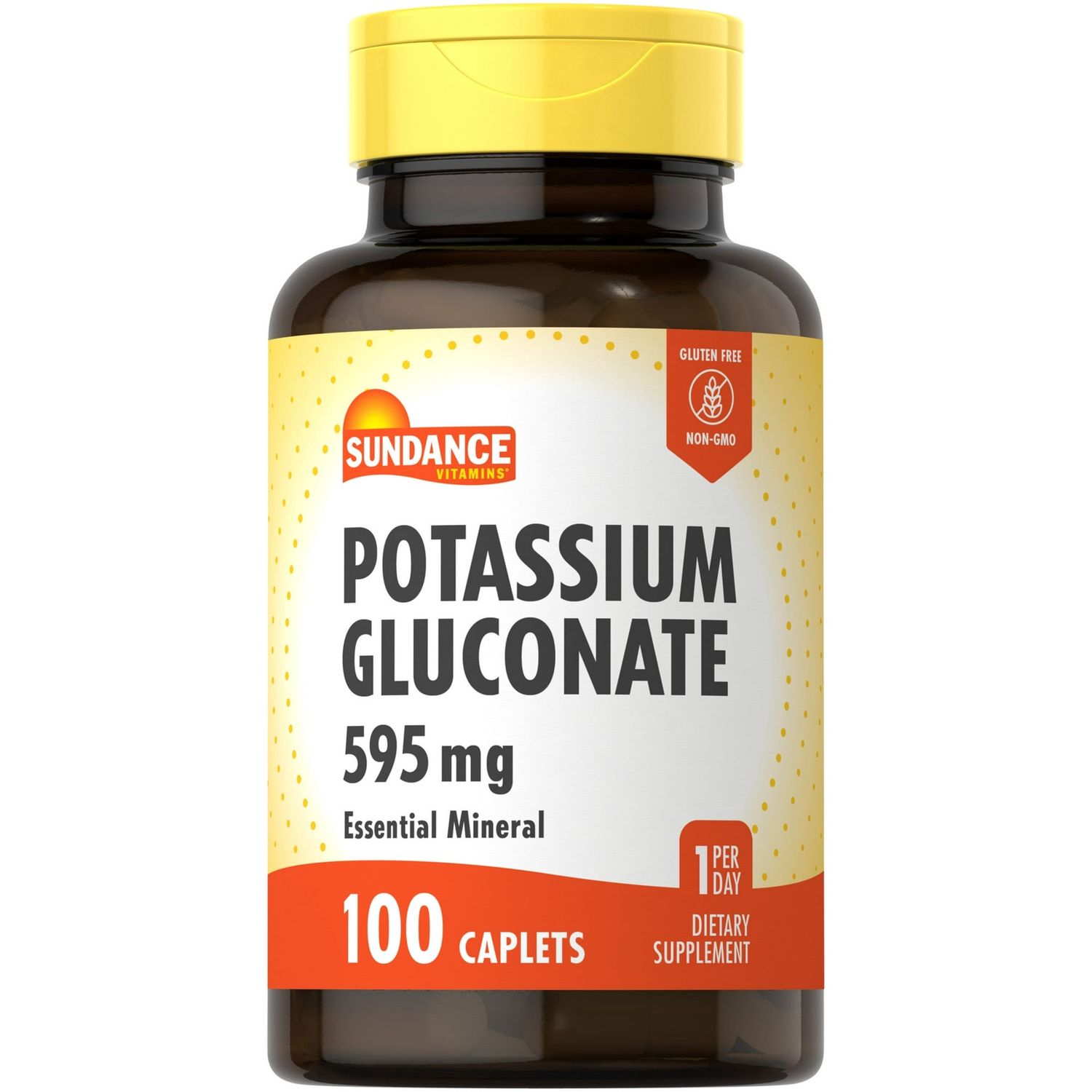 Potassium Gluconate 595mg 100 Caplets