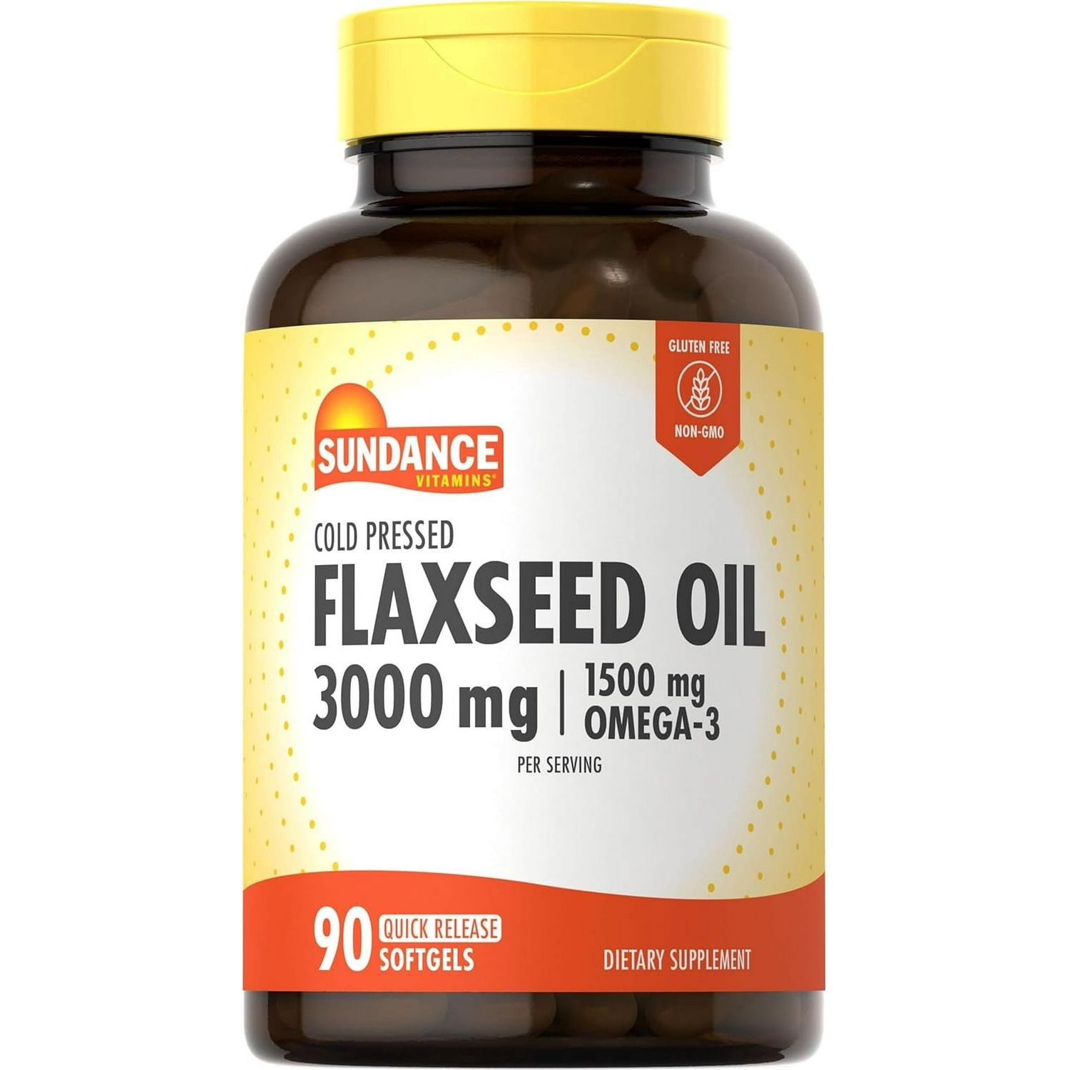 Flaxseed Oil 3000mg/1500mg Omega-3