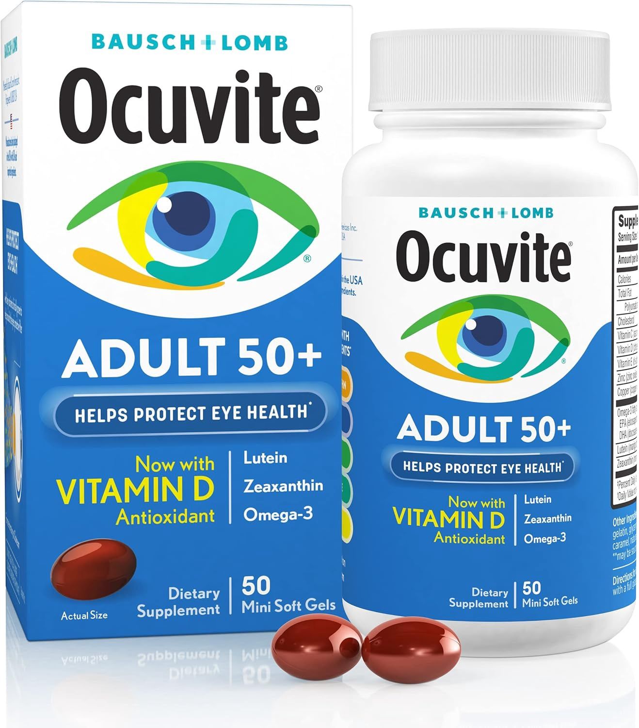 Ocuvite 50+ Eye Vitamin &amp; Mineral Supplement