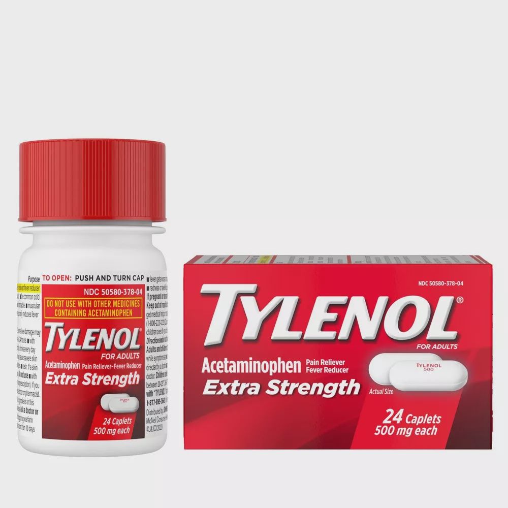 Tylenol Extra Strength 500mg 24ct