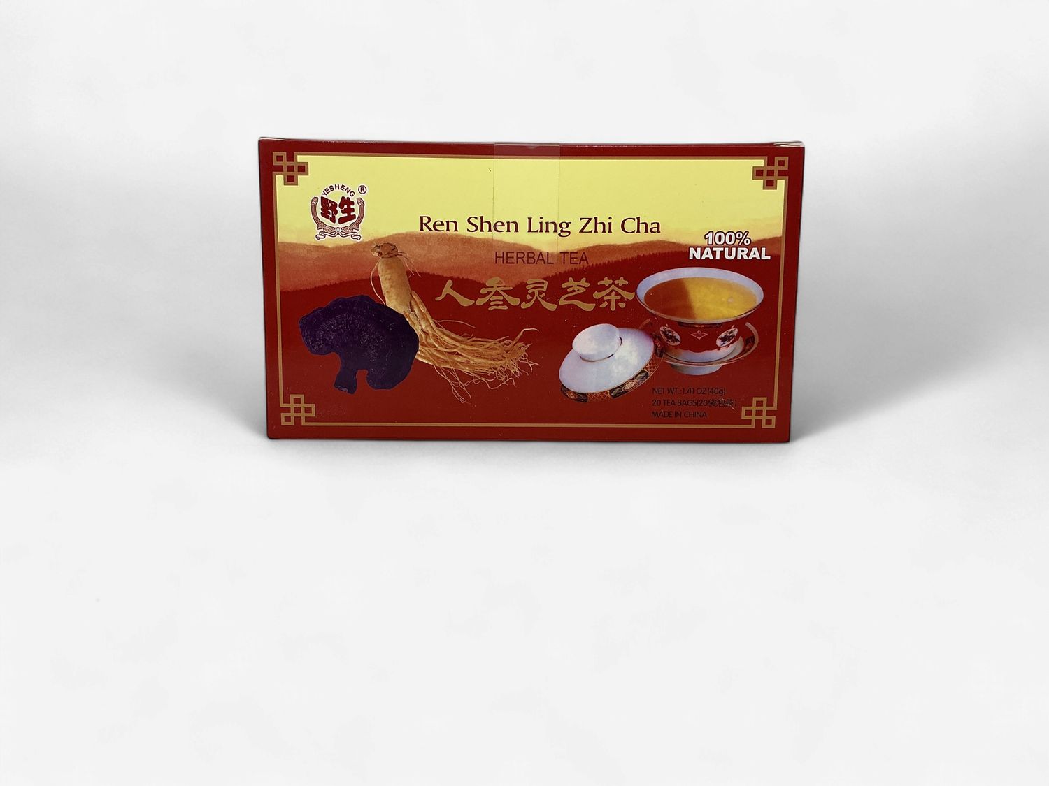 Ginseng Lingzhi Tea - 人参灵芝茶