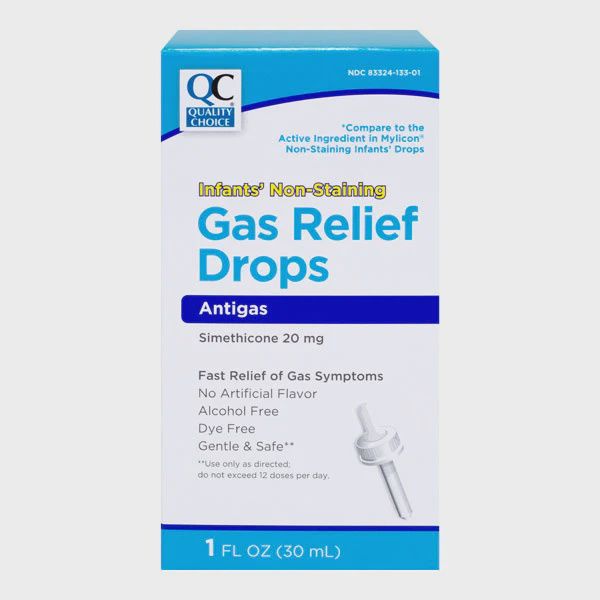 Infants’ Non-staining Gas Relief Drops