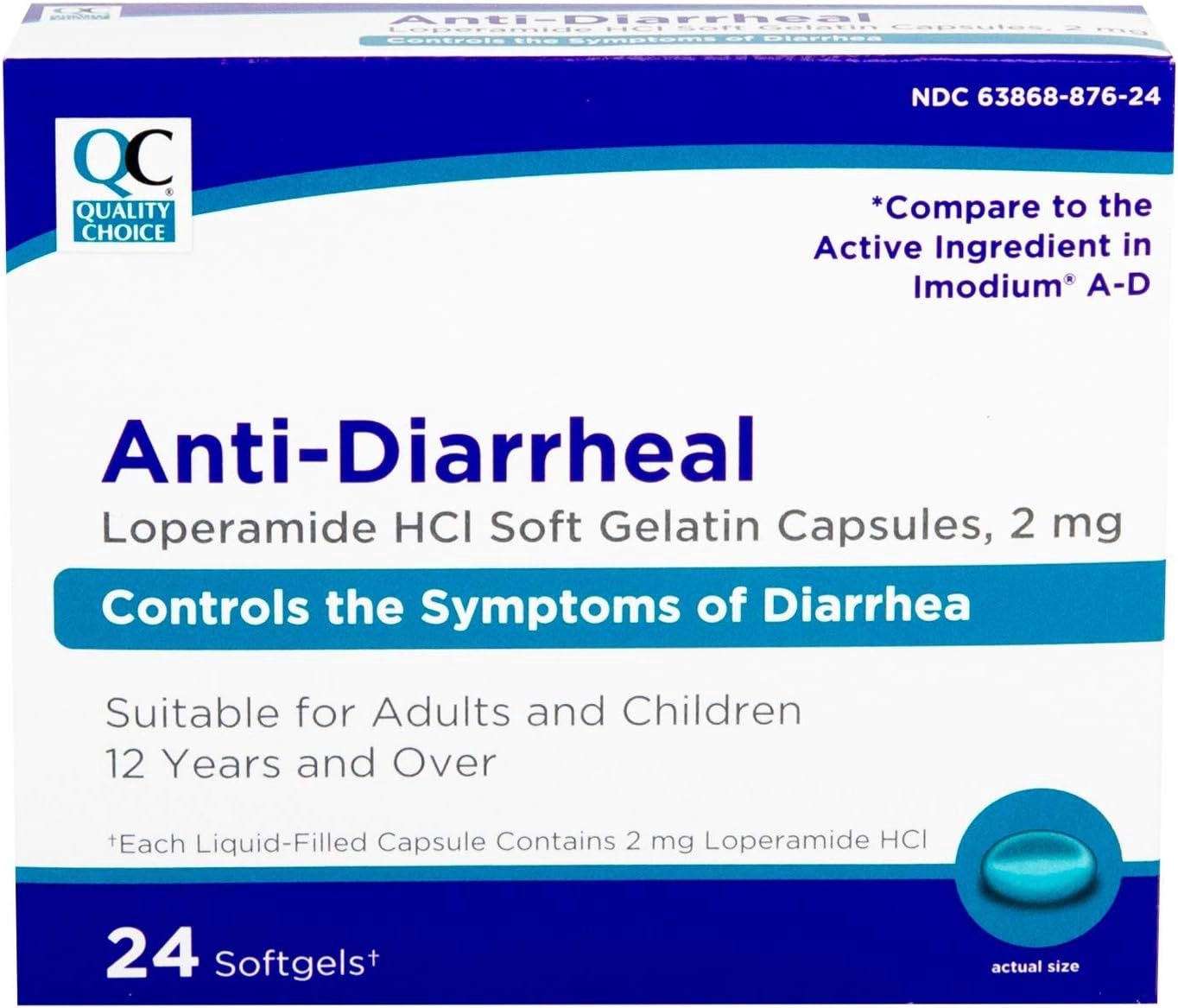 Anti-Diarrheal Soft Capsule 24ct