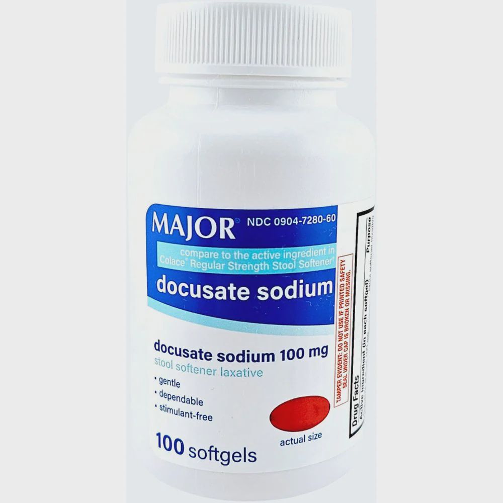 Docusate Sodium 100mg