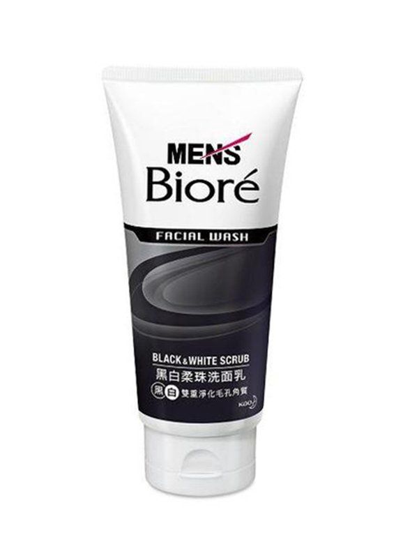 Biore Men Facial Wash, Color: Black &amp; White Scrub