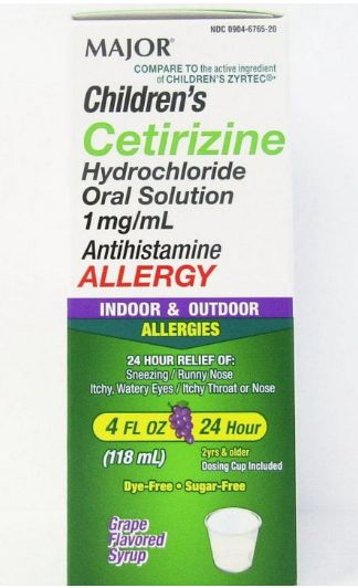 Children‘s Cetirizine Hydrochloride Oral Solution
