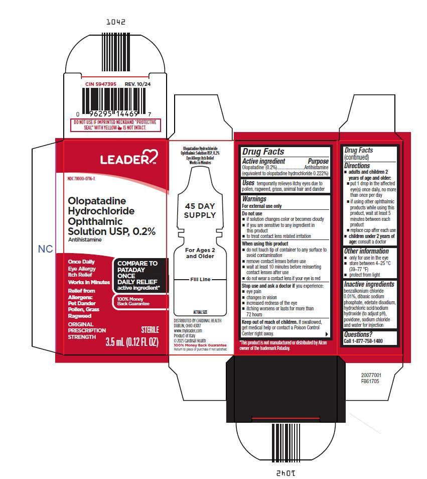 Olopatadine Hydrochloride Ophthalmic Solution