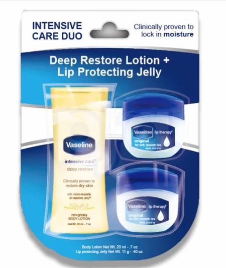 Deep Restore Lotion + Lip Protecting Jelly