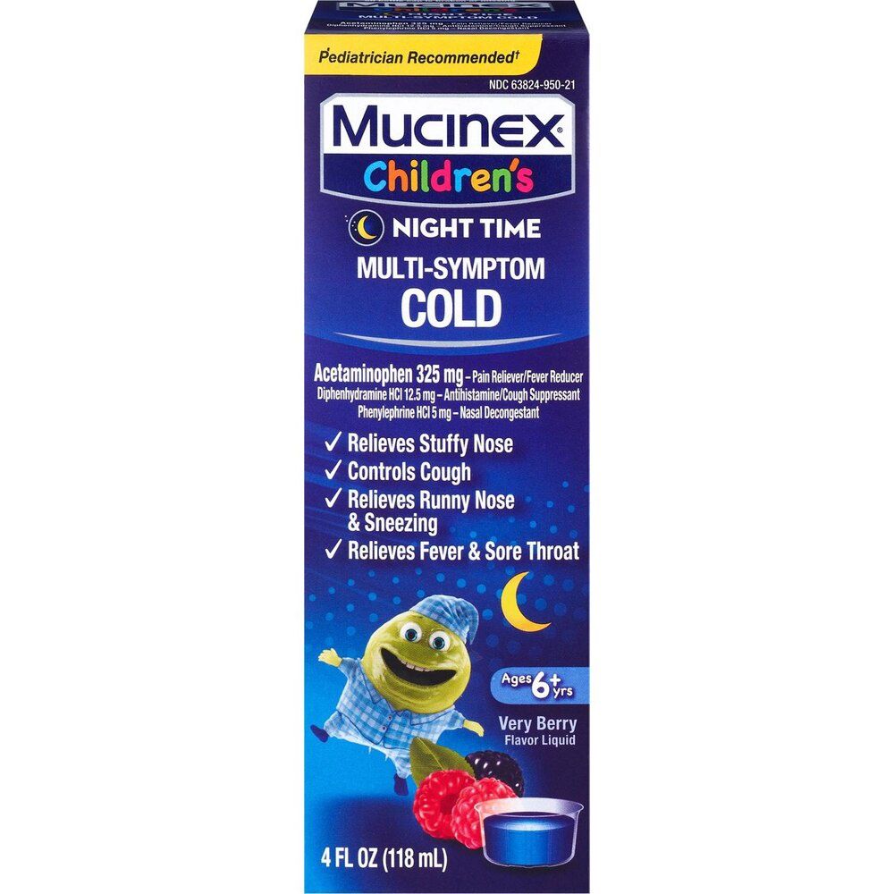 Children’s Night Time Multi-Symptom Cold