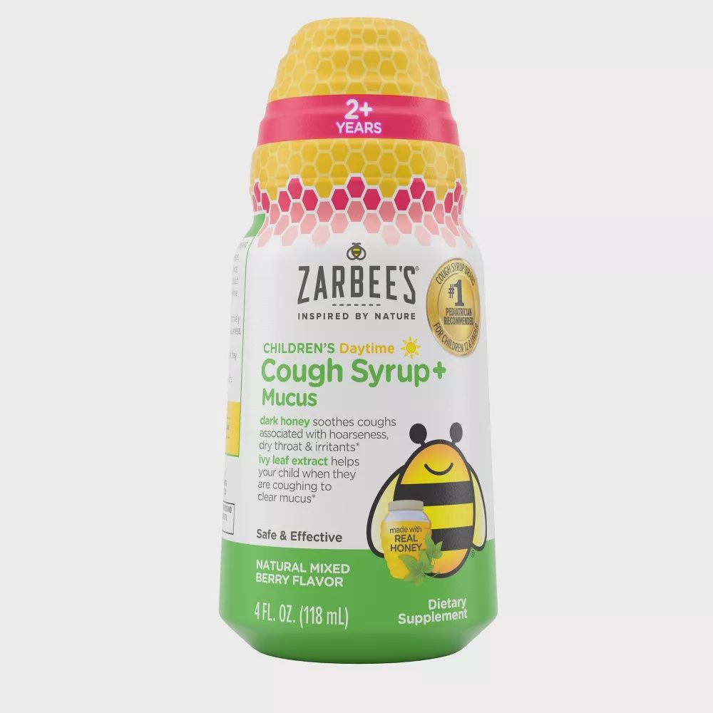 Zarbee’s Children’s Daytime Cough Syrup + Mucus