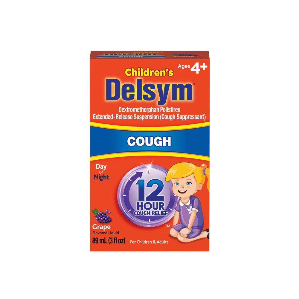 Children’s Delsym Cough, Flavor: Grape
