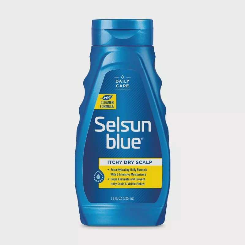 Selsun Blue Antidandruff Shampoo Pyrithione Zinc 1%