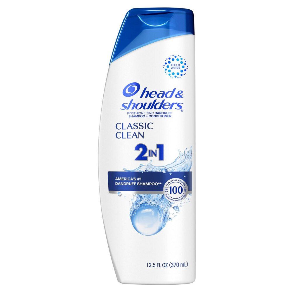 Head &amp; Shoulder Classic Clean Shampoo + Conditioner, Size: 12.5 fl oz