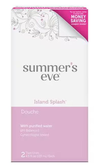 Summer’s Eve Douche, Scent: Island Splash