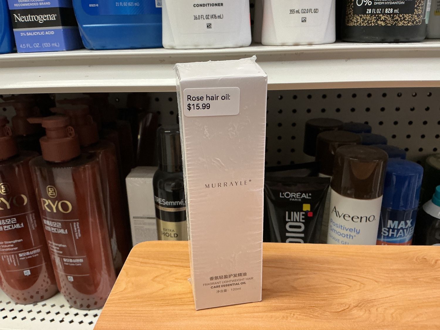 Rose Hair Oil 120 ml