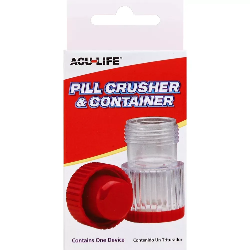 Pill Crusher &amp; Container - 药片研磨器