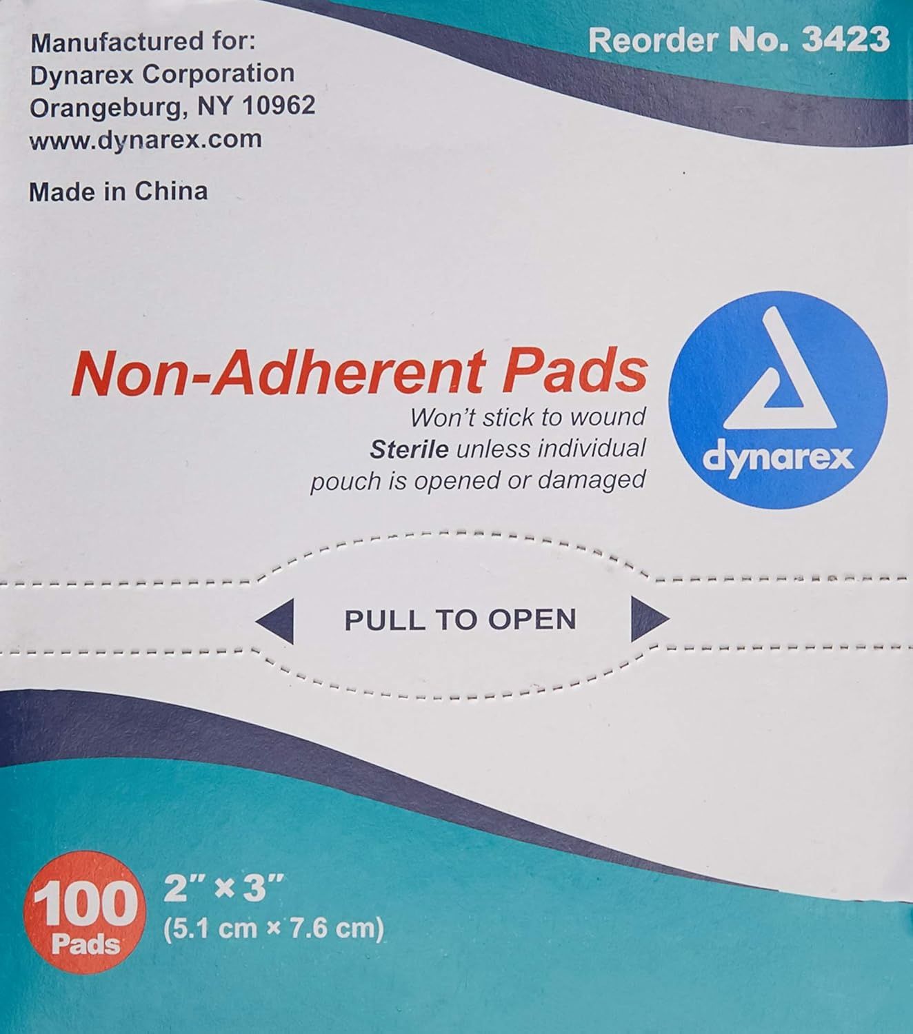 Dynarex Non-Adherent Pads