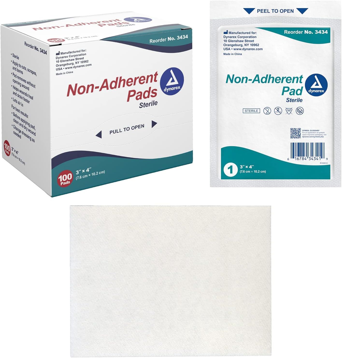 CurPro Non-Adherent Pads