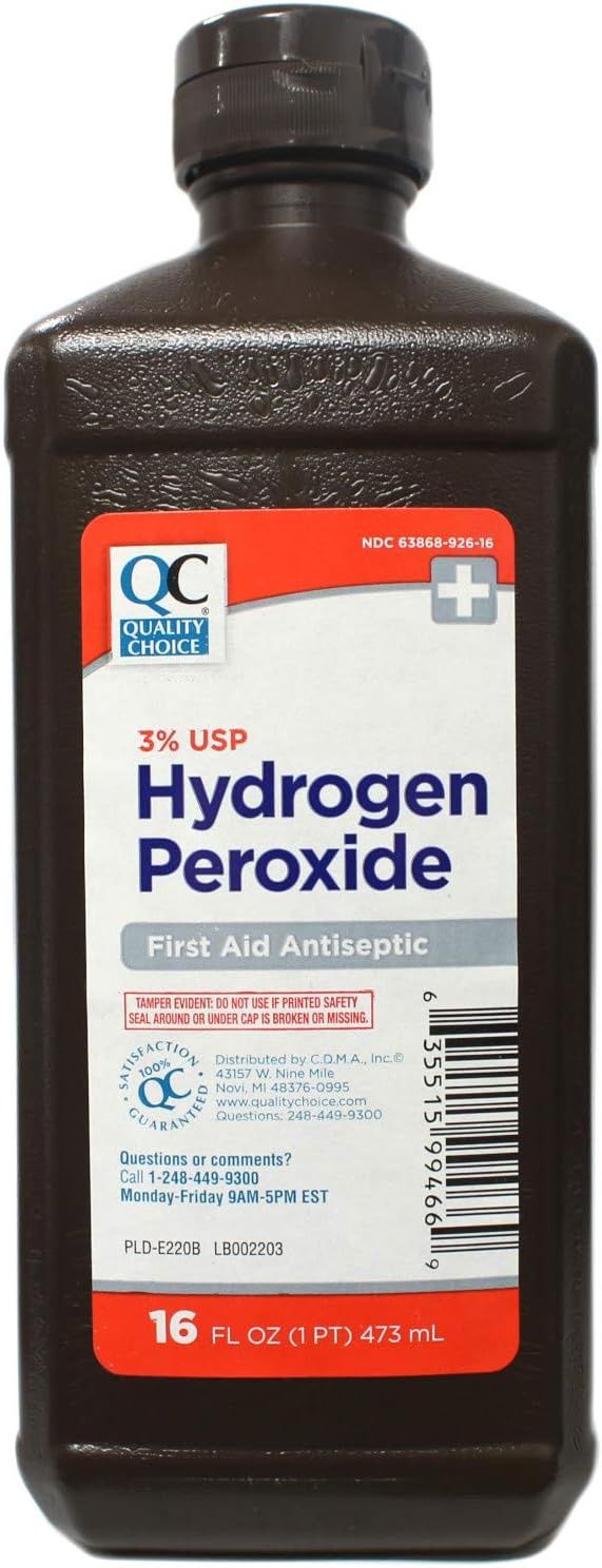Hydrogen Peroxide, Size: 16 fl oz
