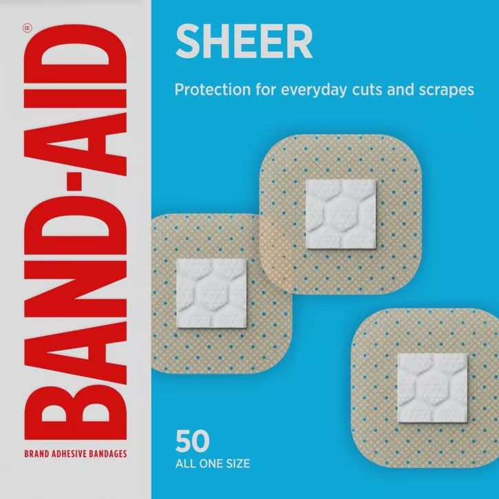 Sheer Square Bandage