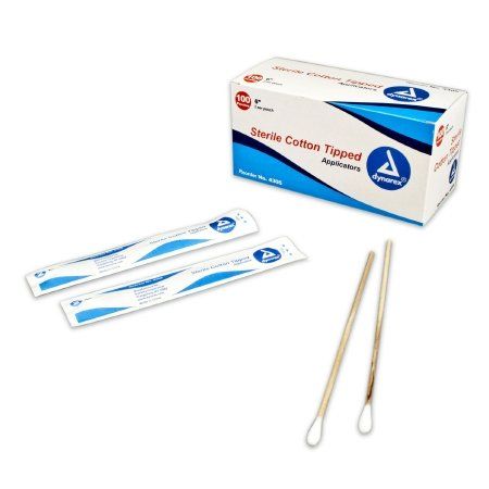 Cotton Tipped Wood Applicators 100ct
