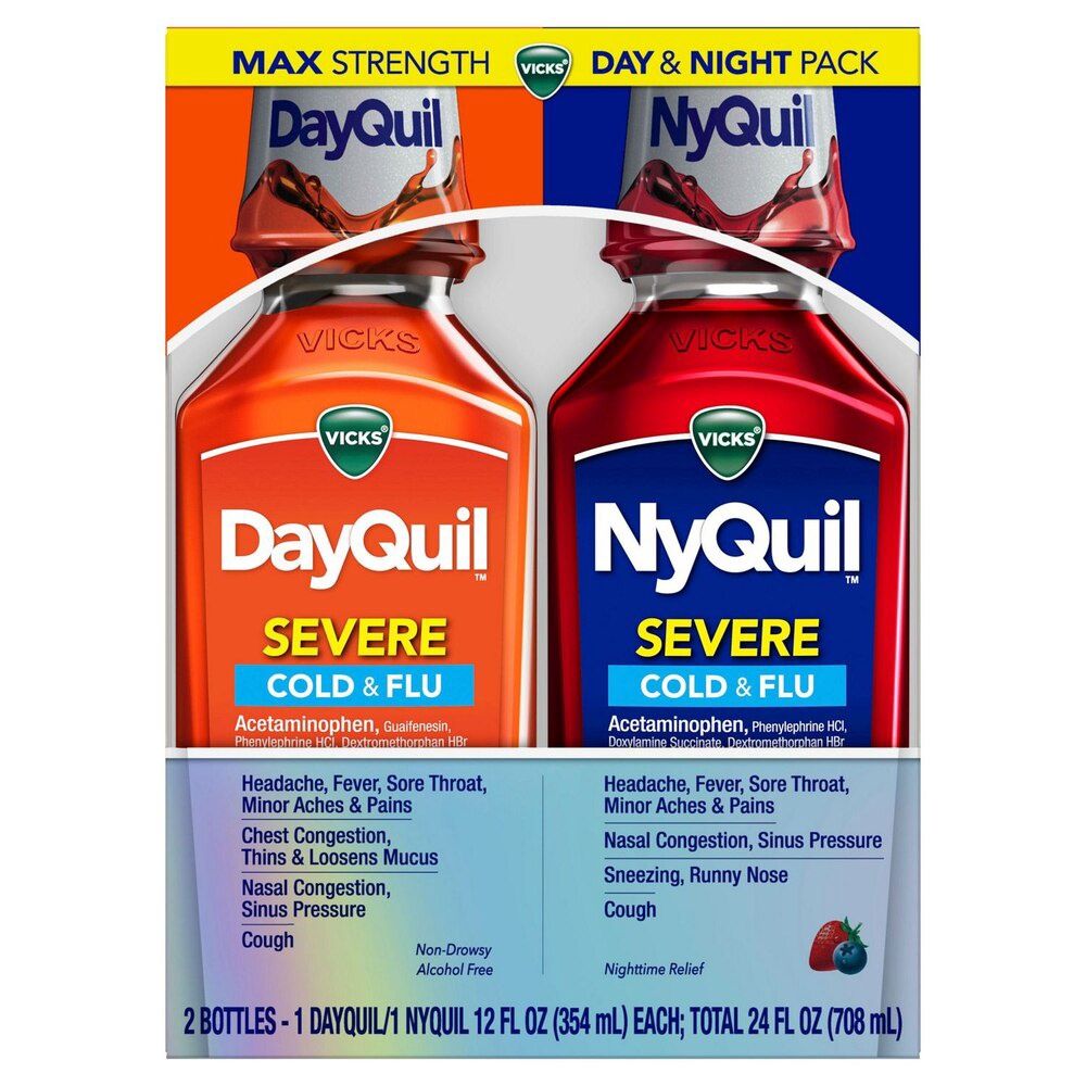 NyQuil and DayQuil SEVERE  Pack