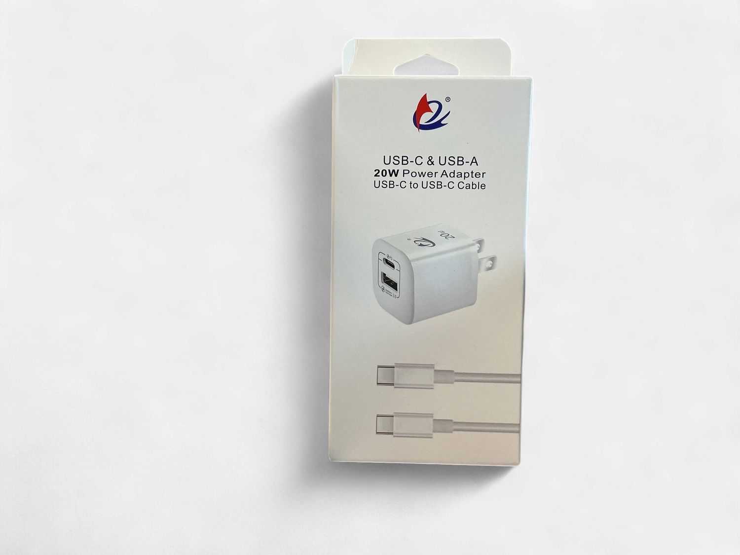 UBS-C &amp; USB-A 20W Power Adapter