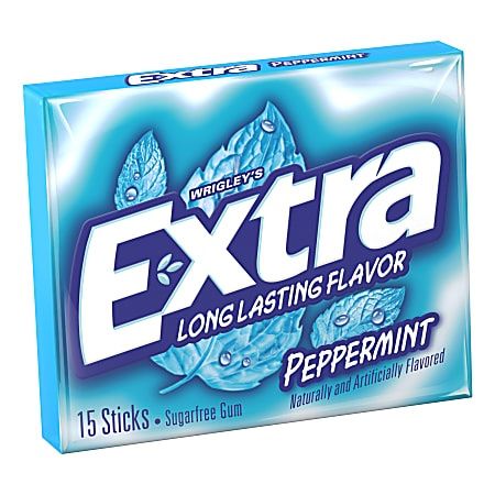 Extra Gum, Flavor: Peppermint