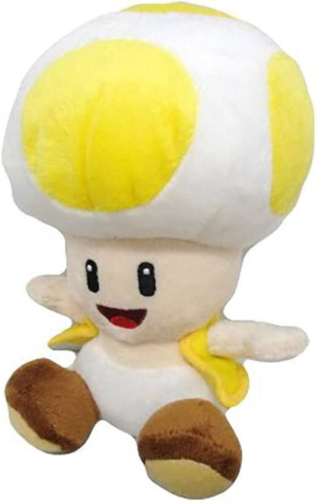 Super Mario Yellow Toad (s)