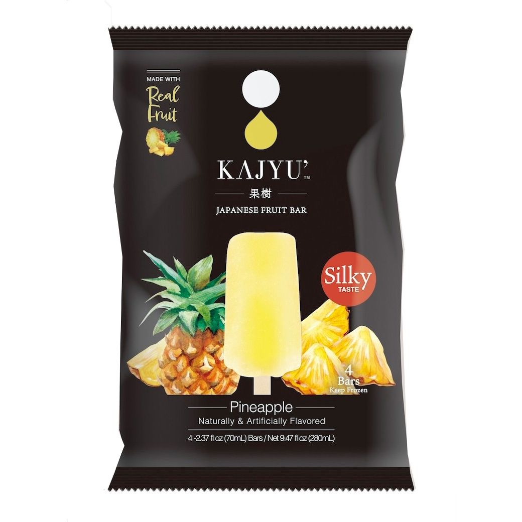 Kajyu Japanese Fruit Ice Cream - Pineapple