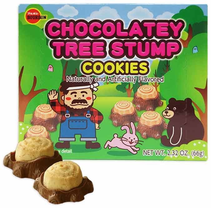 Chocolatey Tree Stumps - 巧克力