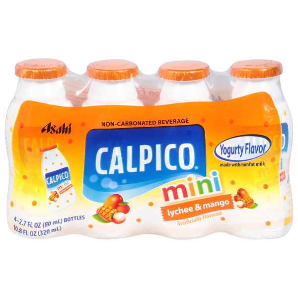 Calpico Mini Lychee &amp; Mango Flavor