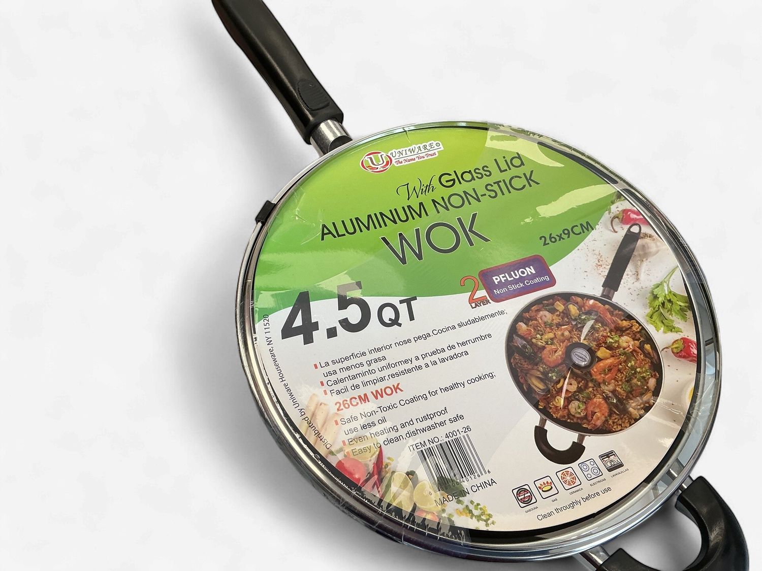 Aluminum Non-Stick Wok