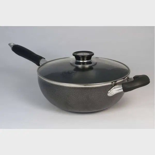 7.5qt Aluminum Non-stick Wok