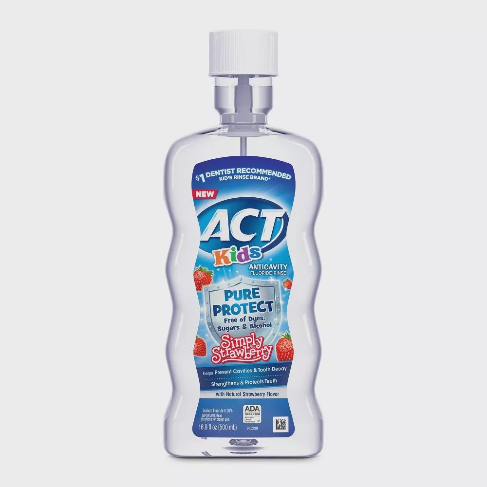 ACT Kids Mouth Wash Strawberry