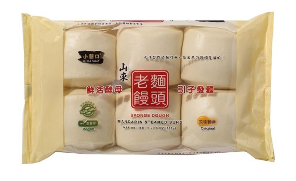 ORIGINAL SPONGE DOUGH BUN - 經典老麵原味饅頭