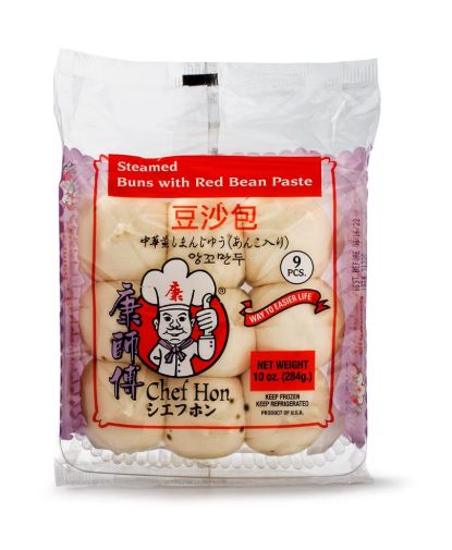 RED BEAN PASTE BUN - 豆沙包