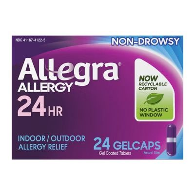 Allegra- 24gel caps