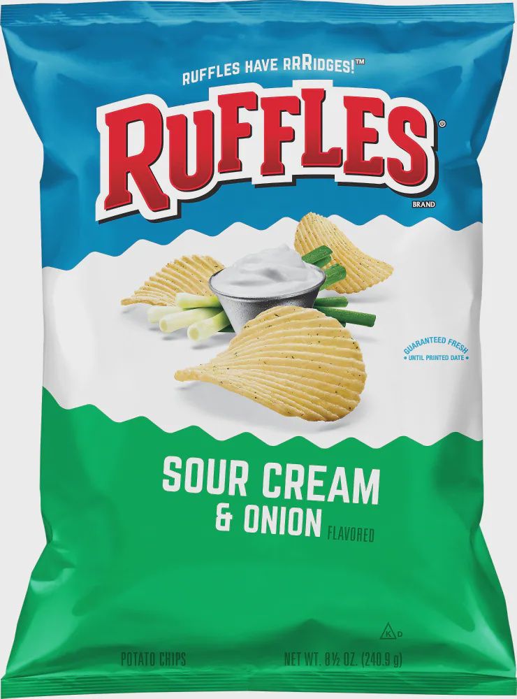Sour Cream and Onion Ruffles