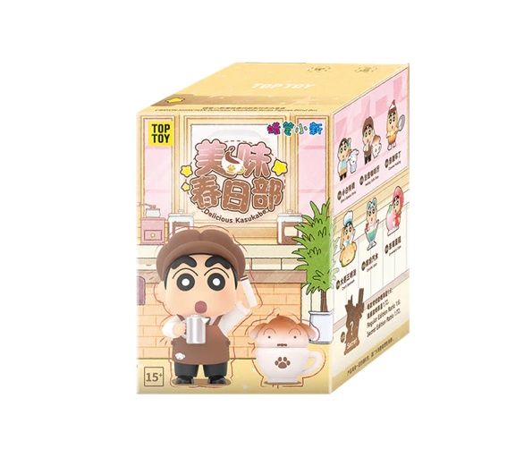 Crayon Shinchan Delicious Kasukabe Series Figure Blindbox