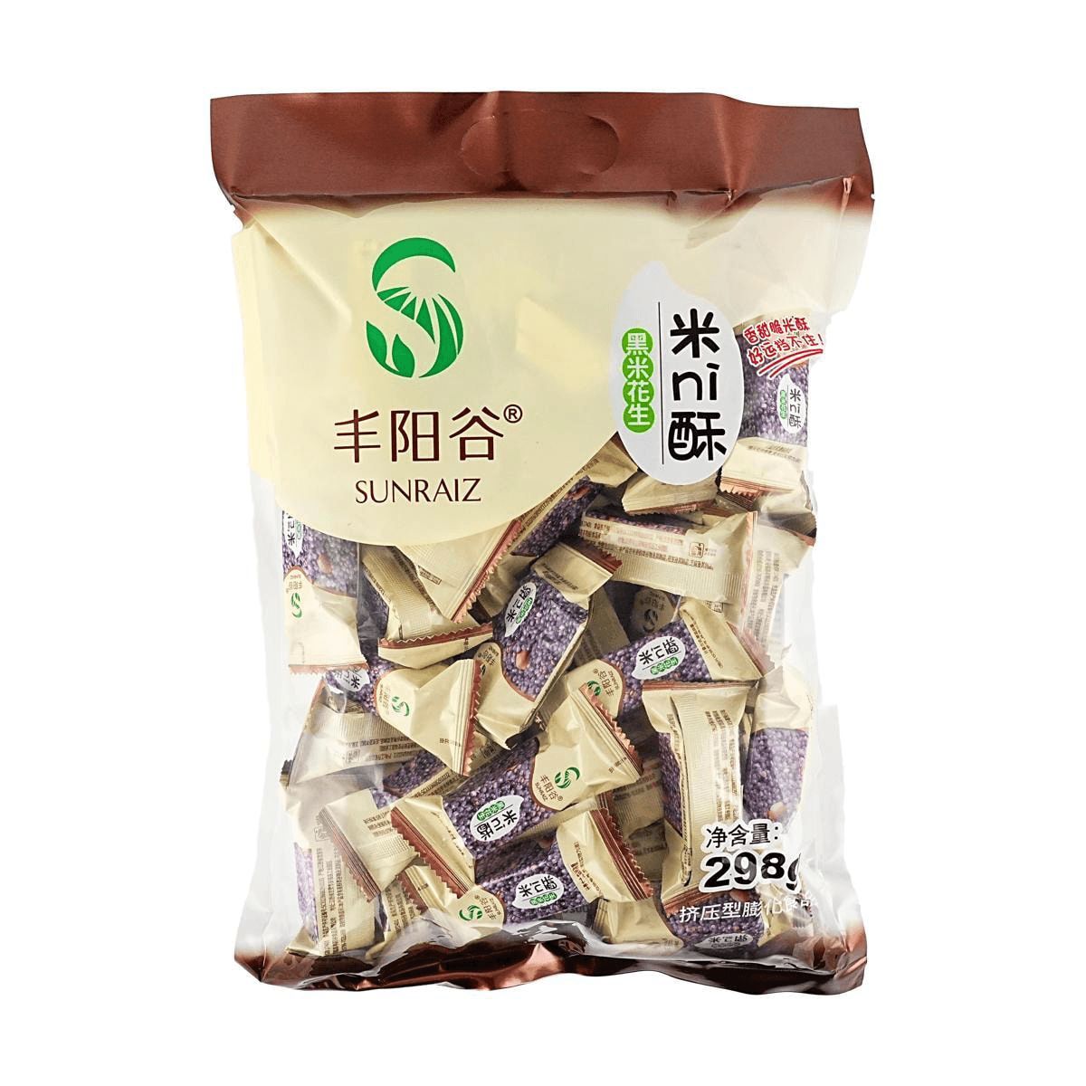 Black Rice Peanut Cracker - 黑米花生米酥