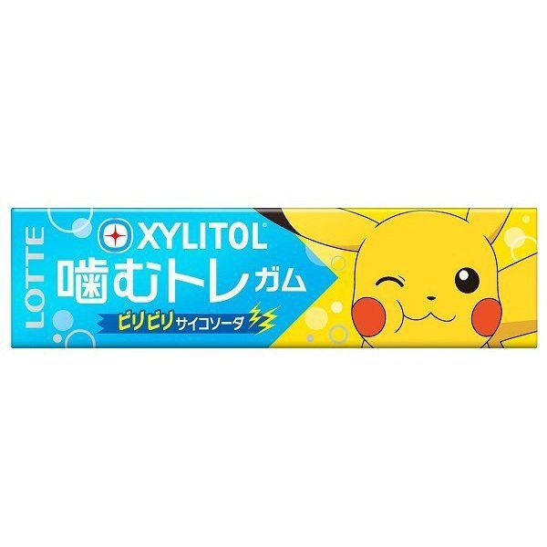 LOTTE XYLITOL GUM BILIRIBIRI PSYCHO SODA 26g