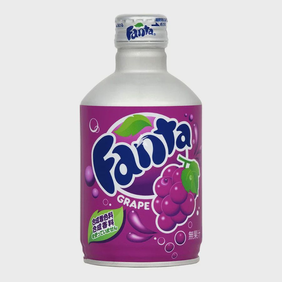 COCA COLA FANTA GRAPE 300ML BOTTLE CAN