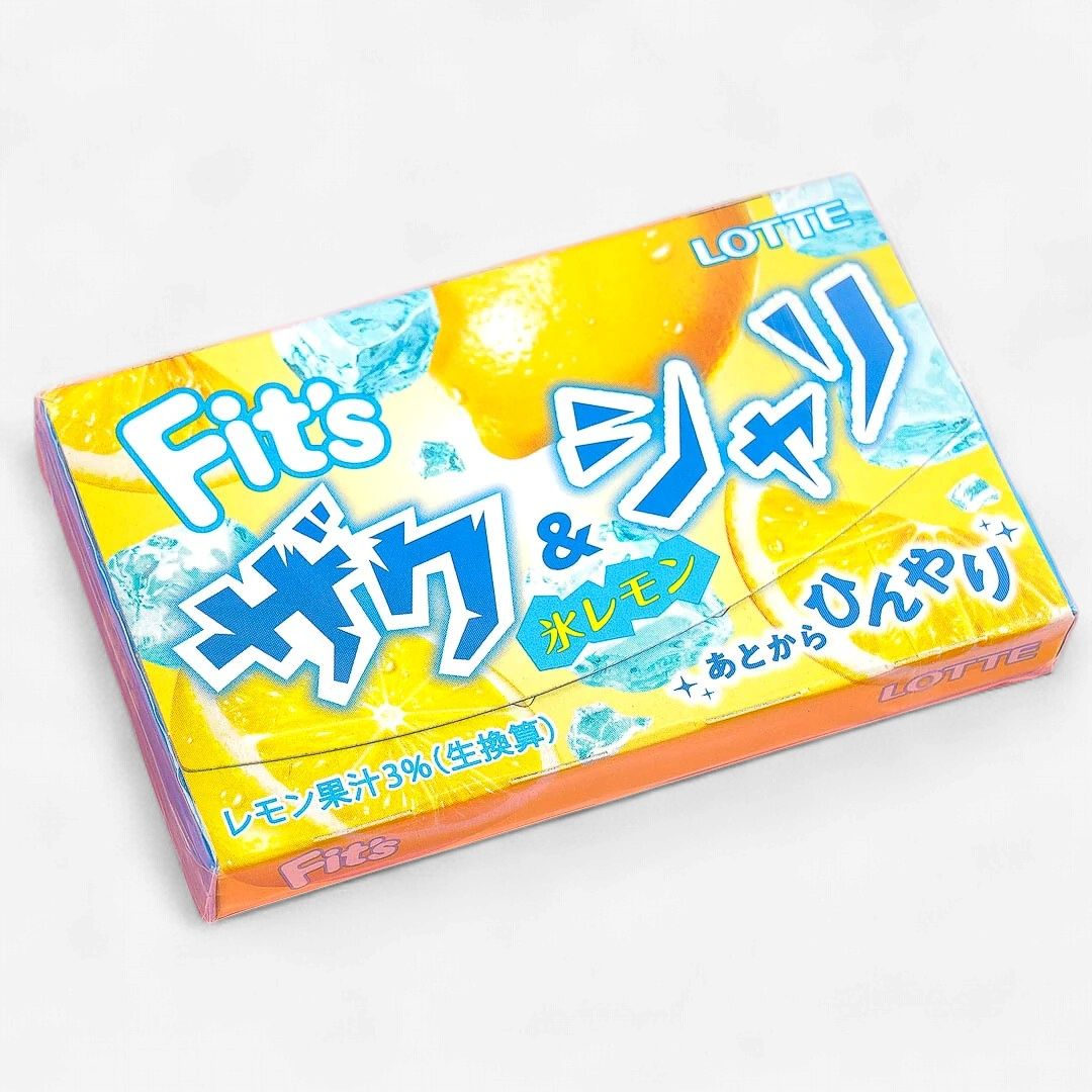 LOTTE FRUIT GUM LEMON